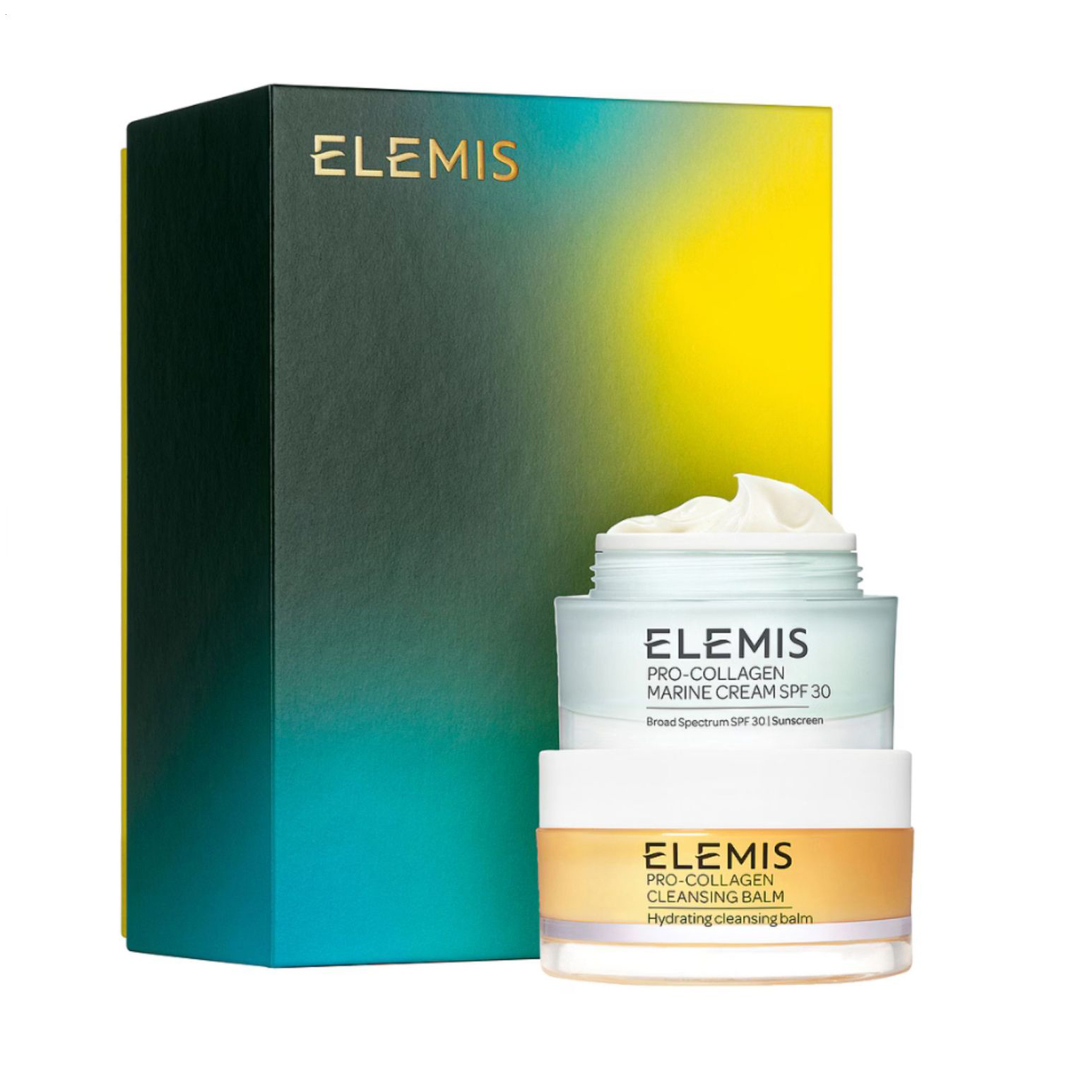 Набір для догляду за обличчям Elemis The Pro-Collagen Perfect Partners (очищувальний бальзам, 50 г + крем, 50 мл)